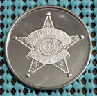 1967 ST. BERNARD SHERIFF'S POSSE  .999 FINE SILVER Mardi Gras Doubloon