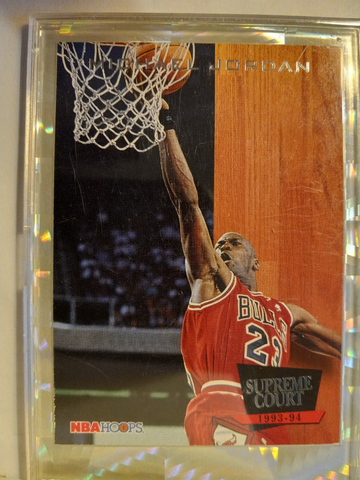 1993-94 NBA Hoops - Supreme Court Michael Jordan #SC11