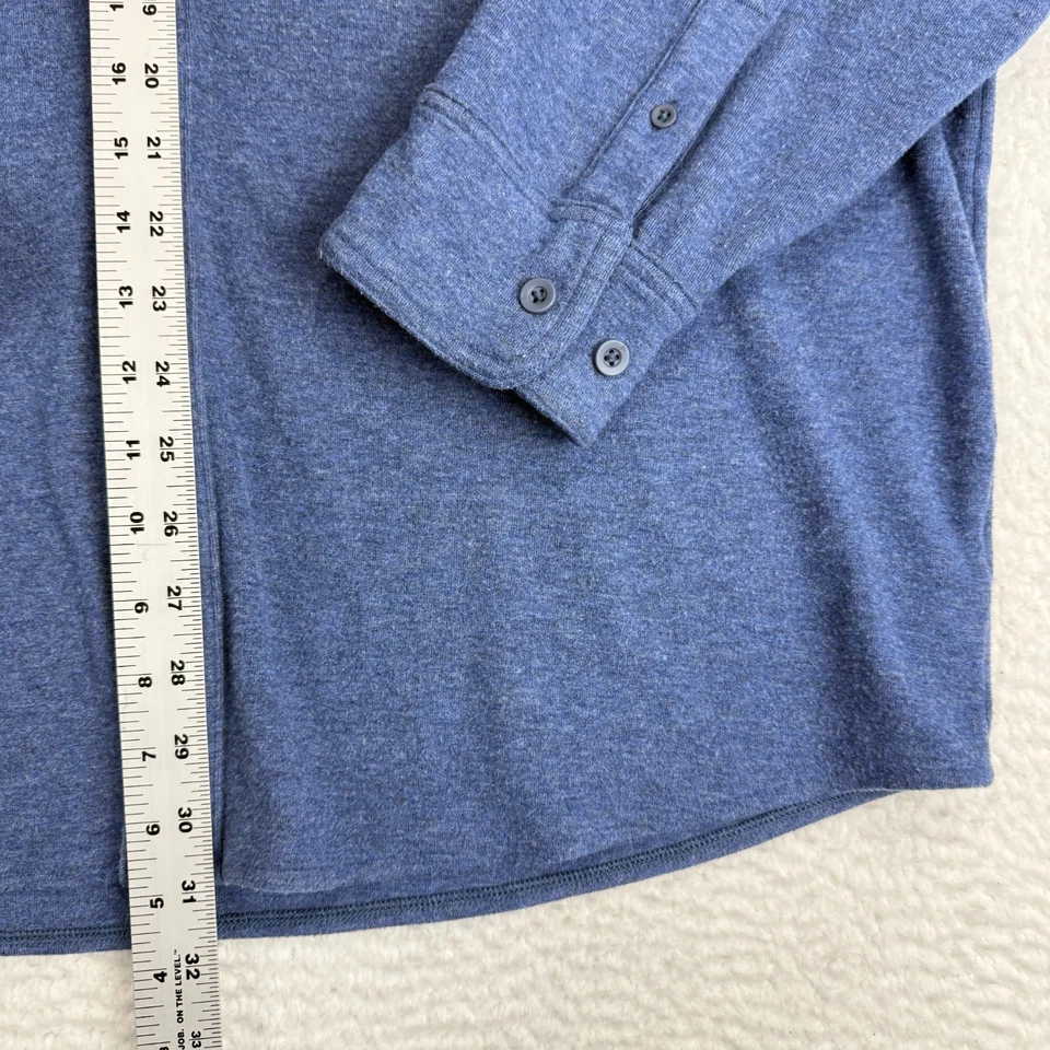 Alpine Design Fleece Shirt Mens Size XL Blue Button Up Long Sleeve - Image 4 of 4