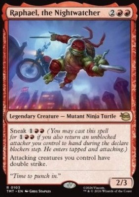 Raphael, the Nightwatcher - Teenage Mutant Ninja Turtles (Rare) [TMT-103]