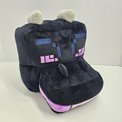 Minecraft Plush''Indoor Dragon kids backpack black with adjustable streps