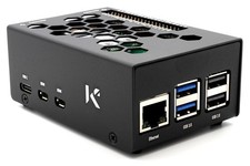 KKSB Heavy Duty Metal Protective Case For Raspberry Pi 5 M.2 NVMe HAT