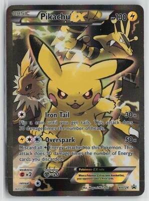その他 Pikachu EX XY124 Pikachu EX - XY124 - Red And Blue Collection: Pikachu EX Box Promo