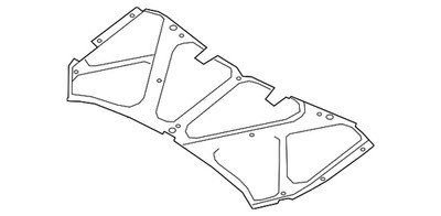 Genuine Nissan Hood Insulation Pad 65840-5RB0A