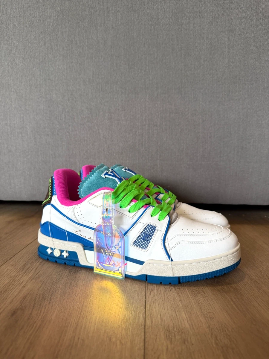 Louis Vuitton Trainer Neon Red for sale | eBay