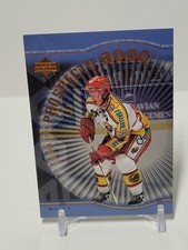 1999-00 Upper Deck Prospects 2000 Rookie Card #308 Henrik Sedin Modo L4. rookie card picture