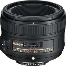 Nikon Nikkor AF-S 50 mm F/1.8 G Objektiv gebraucht TOP-Zustand