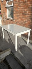 IKEA JOKKMOKK Dinning Table glass work top for protection and durability