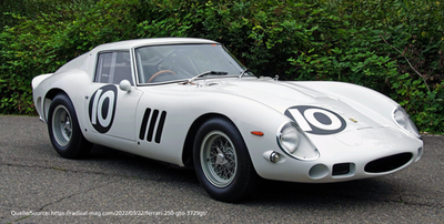 CMC MODEL Ferrari 250 GTO Tourist Trophy 1962 Graham Hill #10 M