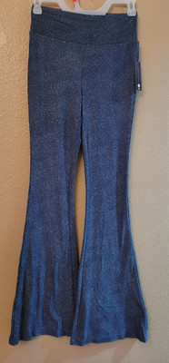 No Boundaries Flare Pants, NOBO knit Flare Pant Multicolor, Small to 3X