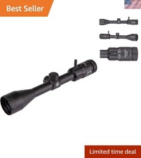 Lightweight Buckmasters 3-12x44mm Riflescope - Shockproof, Fogproof Performance