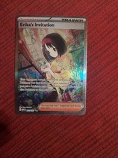 Pokemon TCG Erika's Invitation 203/165 SV 151 SIR Full Art Holo on eBay