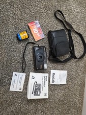 Vintage Kodak ADVANTIX 4100iX Zoom 35mm Point  Shoot Film Camera, Case, Film