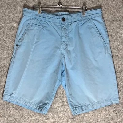 O’Neill Crossover Hybrid Chino Shorts Mens W34 Light Blue Cotton Casual Summer - Image 1 of 4