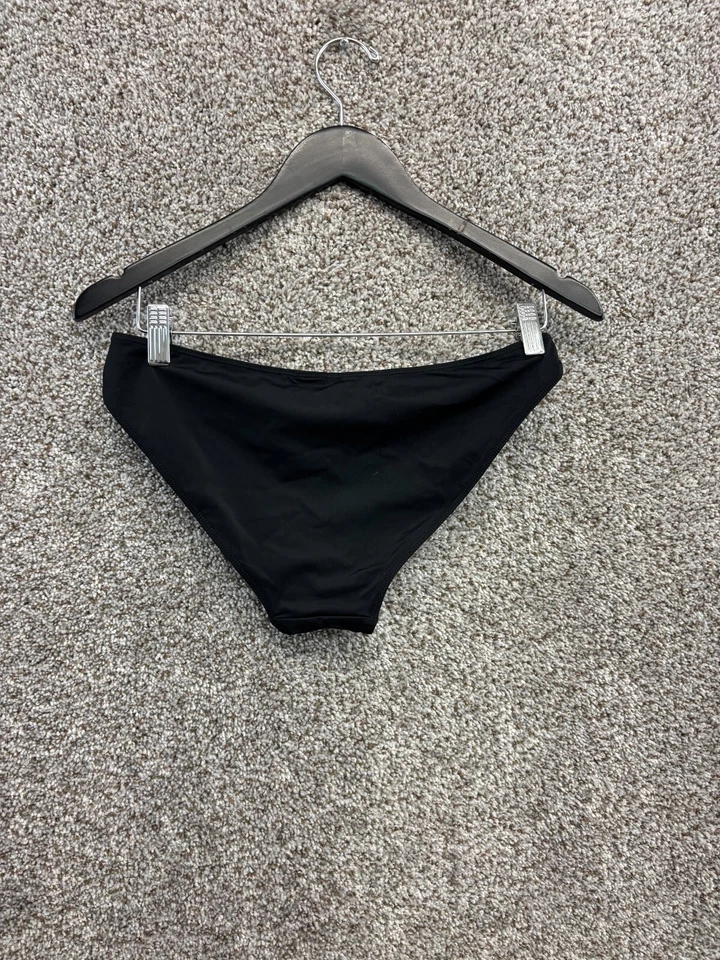 Parte inferior de bikini negra Zara traje de baño básico mezcla y combinación pantalones de baño para mujer M Foto 4 de 4
