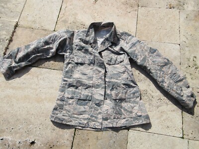 Orig Army Air Force Digital Tiger Stripe Camo Fieldjacket Feldjacke Women Gr 10R