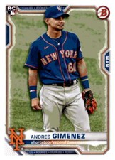 2021 Bowman Andres Gimenez RC 8