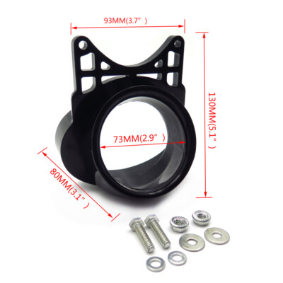 Motorcycle Air Filter Intake Adapter Fit K&N 5114 Polaris Predator