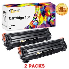 2PK CRG137 Toner Premium For Canon 137 ImageClass MF232w MF227dw MF212w MF236n