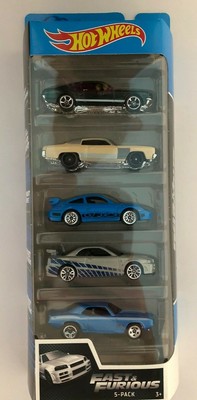 HOT WHEELS 2020 FAST & FURIOUS 5 PACK - MUSTANG, PORSCHE 