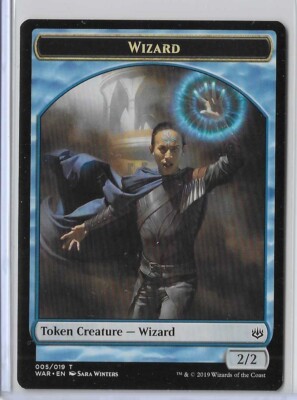 MTG Wizard War of the Spark (WAR) Token Magic Card #005/019 Unplayed | eBay MTG Wizard War of the Spark (WAR) Token Magic Card #005/019 Unplayed | eBay