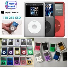 NEW Apple iPod Classic 7th Gen 1TB 2TB SSD Flash Custom Sealed - ALL Colors BOX
