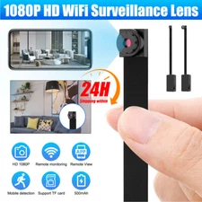 32G+ Small Wifi Camera 1080P w/Micro Camcorder Motion Sensor Home Security Cam