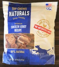 top chews chicken and apple dog treats