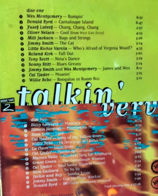 レコード various - Talkin' Verve 2 レコード various - Talkin' Verve 2