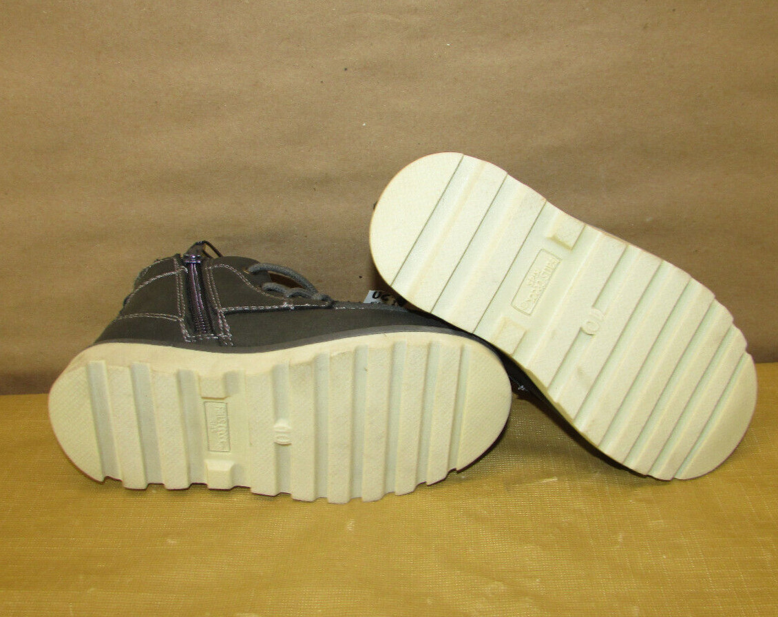 Falls Creek Kids Cyrus Gray Boots - Size 10