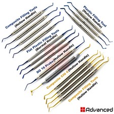 Titanium Coated Dental Filling Instruments Composite Plastic Filling Restorative