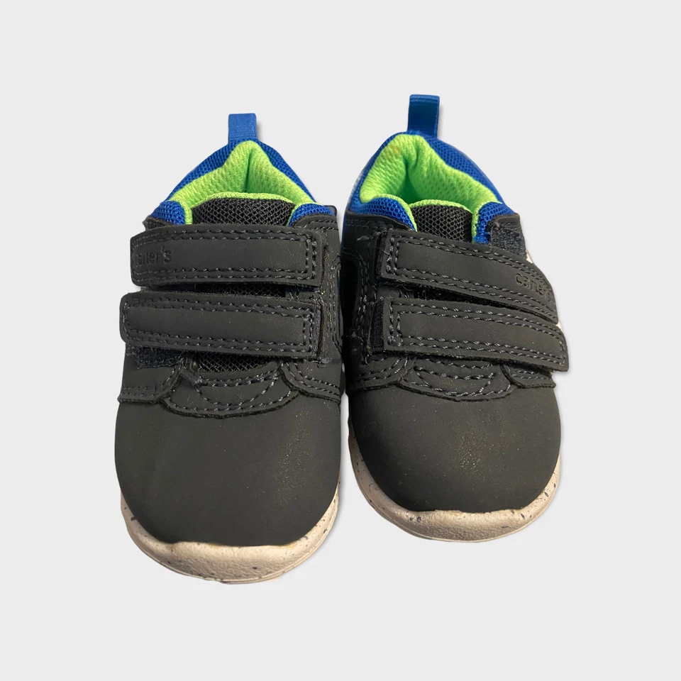 Zapatilla Carter's Doble Correa Walker Relay Azul Marino (Talla: 3) Foto 2 de 4