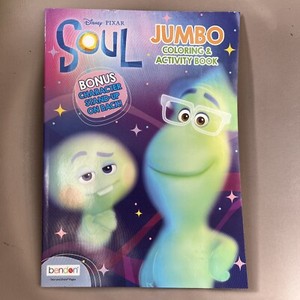 Disney Pixar SOUL Jumbo Color & Activity Book