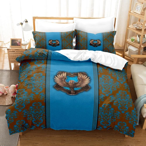 UK Harry Potter Bedding Set 2/3 PCS Quilt Duvet Cover Dorm Single Double King // - Picture 42 of 49