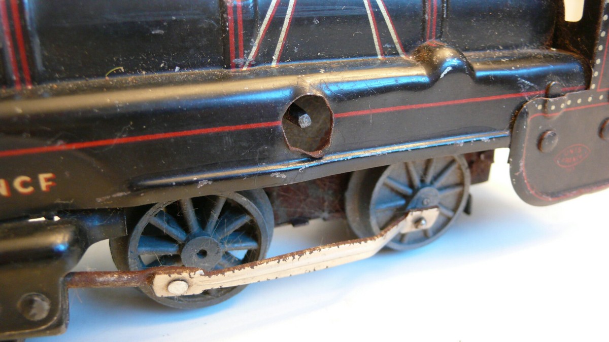 JEP O Loco Vapeur Type 120 Nord Mécanique Tôle 1929/32 - Fonctionne Bien