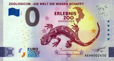 Zero Euro Note - 0 Euro Note - Zoologicum - The World That Creates Knowledge 24-6