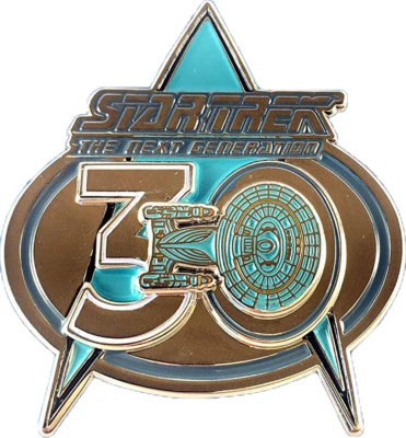 30 Años Next Generation - Imán Coleccionista Exclusivo - Star Trek Nuevo