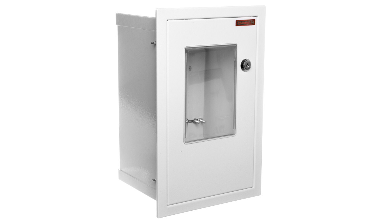 1-meter, 1-phase, flush-mounted meter cabinet, IP30 RW-1-LZ/O /T2UK