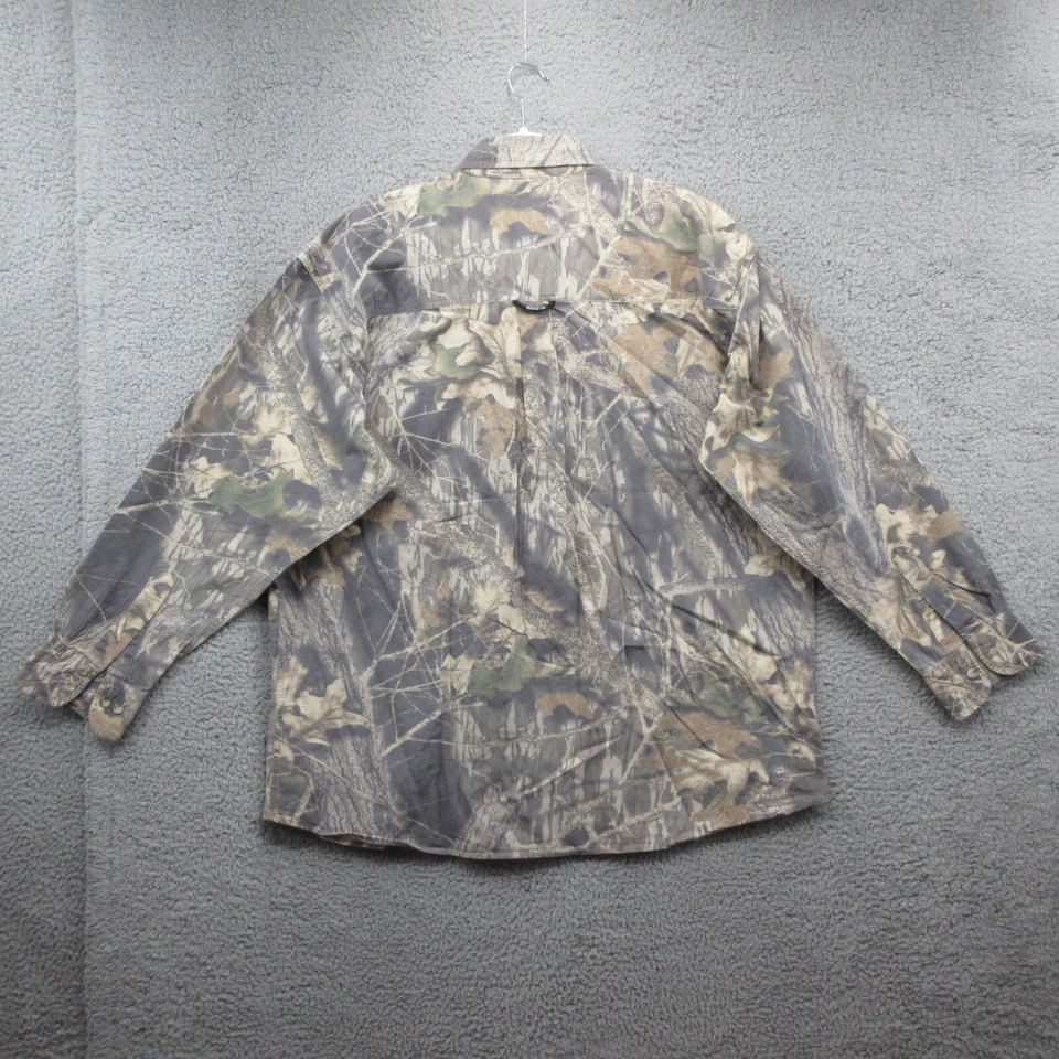 Remington Camo Button Up Shirt Mens XL Hunting Camouflage Outdoors - Image 4 of 4