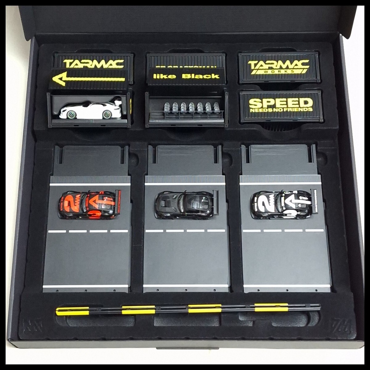 Tarmac Works 1/64 MERCEDES-AMG GT3 4A ME LIKE BLACK SPECIAL #3