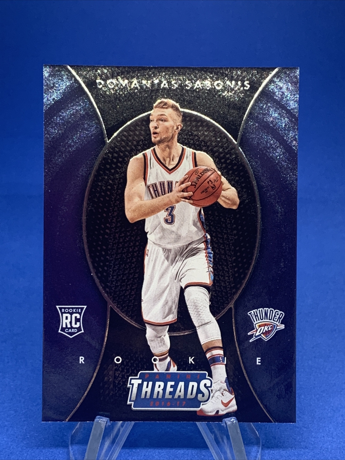 Domantas Sabonis 2016-17 Panini Threads Micro Etch Domantas Sabonis Rookie