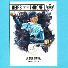 2019 Diamond Kings Heirs To The Throne Snell/Price #HTT-10 - Tampa Bay Rays