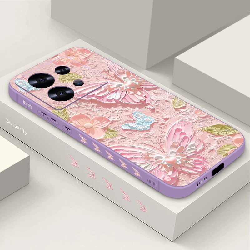 Shockproof Flowers Case For Xiaomi Redmi Note 13 12 Pro Poco X6 M6 Pro 13T Cover - Image 3 of 4