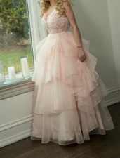Stunning BLUSH Evening Gown, US 12