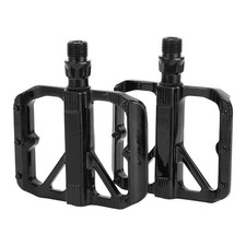 Pédales vélo route, 9/16" Broche Pédales vélo noires pour vélo route, VTT, BMX