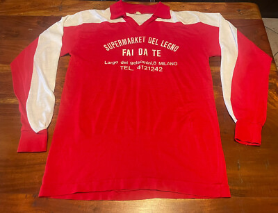 SUPERMARKET WOODEN DIY 80s Football Jersey Size XL Collection
