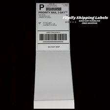 4x6 Direct Thermal Shipping Labels 4000 Count 4x1000 for Rollo
