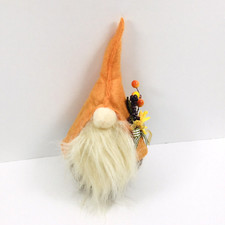 Autumn Gnome 11" Felt Fabric Stuffed Plush For Fall Decoration E1-386