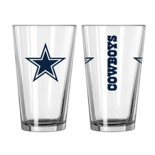 Dallas Cowboys Boelter NFL Game Day 16oz Pint Glass(1)