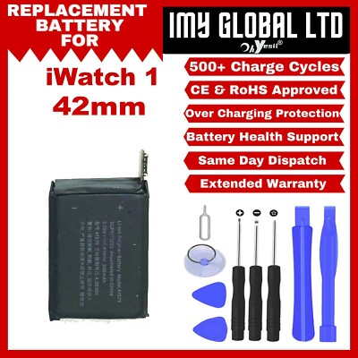 100% Premium Battery Replacement for Apple iWatch Series One